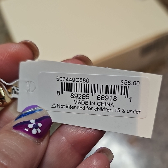 Betsey Johnson NWT Reindeer Peppermint Bracelet - Picture 6 of 8